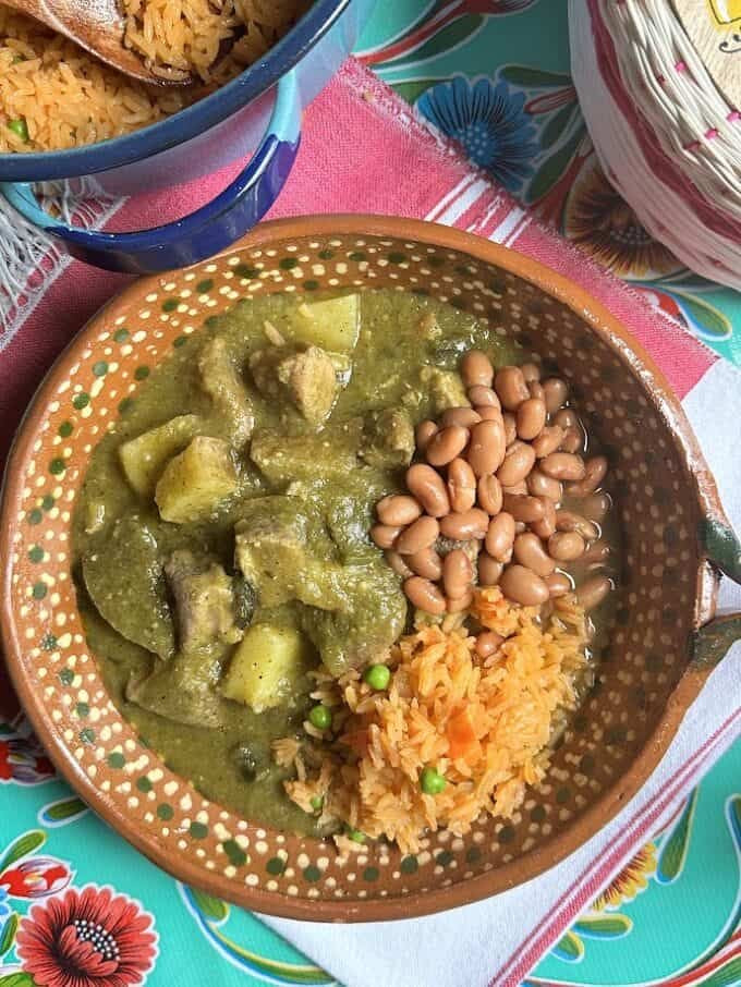 N29 Carne De Puerco En Salsa Verde