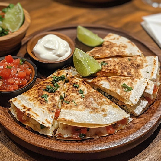 N18 Deluxe Quesadilla Dinner (chicken)